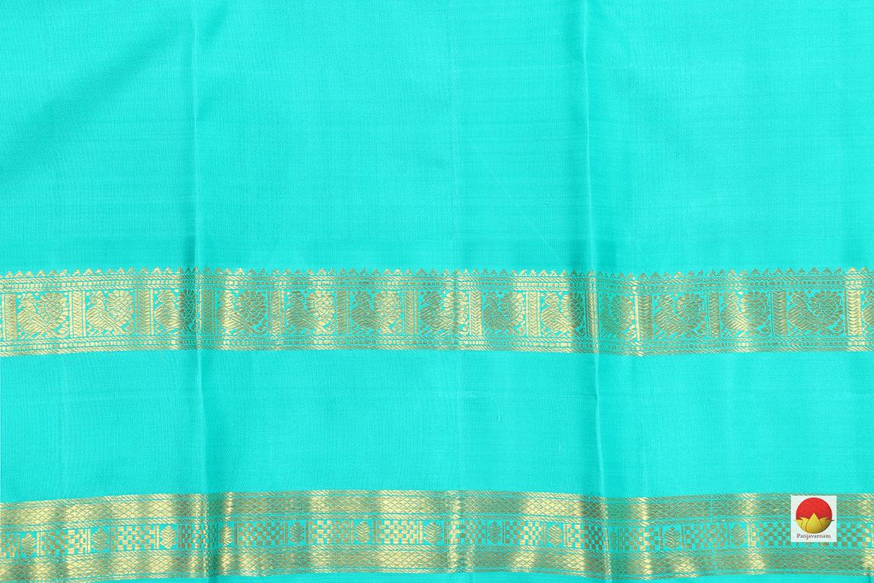 Kanchipuram Silk Saree - Handwoven Pure Silk - Pure Zari - PV SRI 2340 - Archives - Silk Sari - Panjavarnam