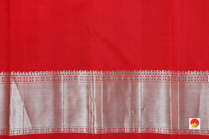 Kanchipuram Silk Saree - Handwoven Pure Silk - Pure Zari - PV SRI 2626 - Archives - Silk Sari - Panjavarnam