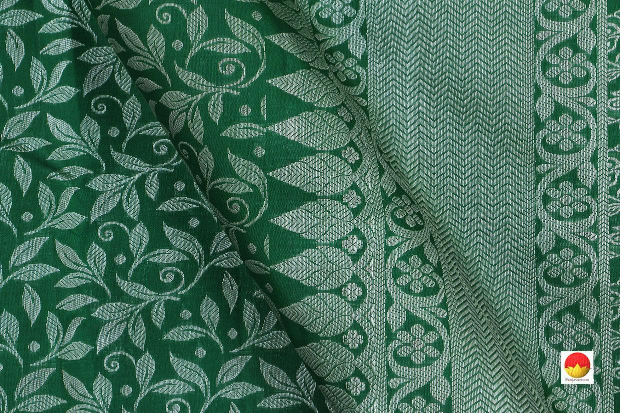 Kanchipuram Silk Saree - Handwoven Pure Silk - Pure Zari - PV SRI 2627 - Silk Sari - Panjavarnam