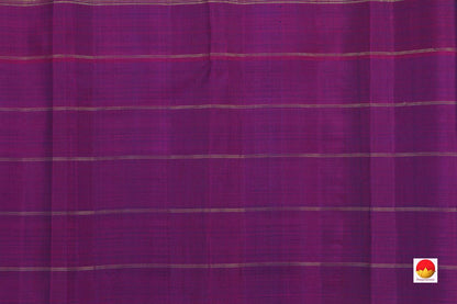 Kanchipuram Silk Saree - Handwoven Pure Silk - Pure Zari - PV SRI 2631 - Silk Sari - Panjavarnam
