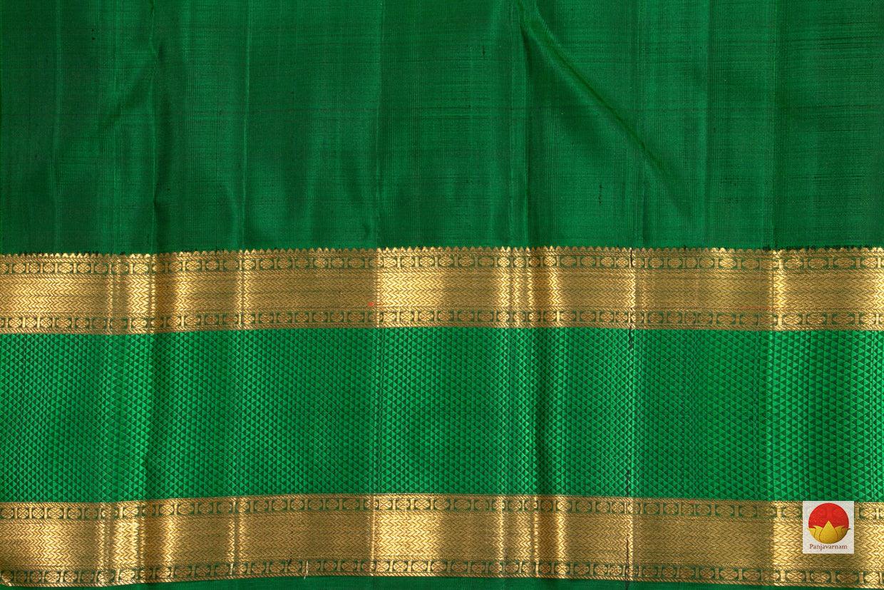 Kanchipuram Silk Saree - Handwoven Pure Silk - Pure Zari - PV SRI 3297 - Silk Sari - Panjavarnam