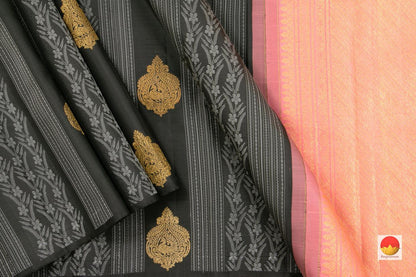Kanchipuram Silk Saree - Handwoven Pure Silk - Pure Zari - PV SRI 3340 - Archives - Silk Sari - Panjavarnam