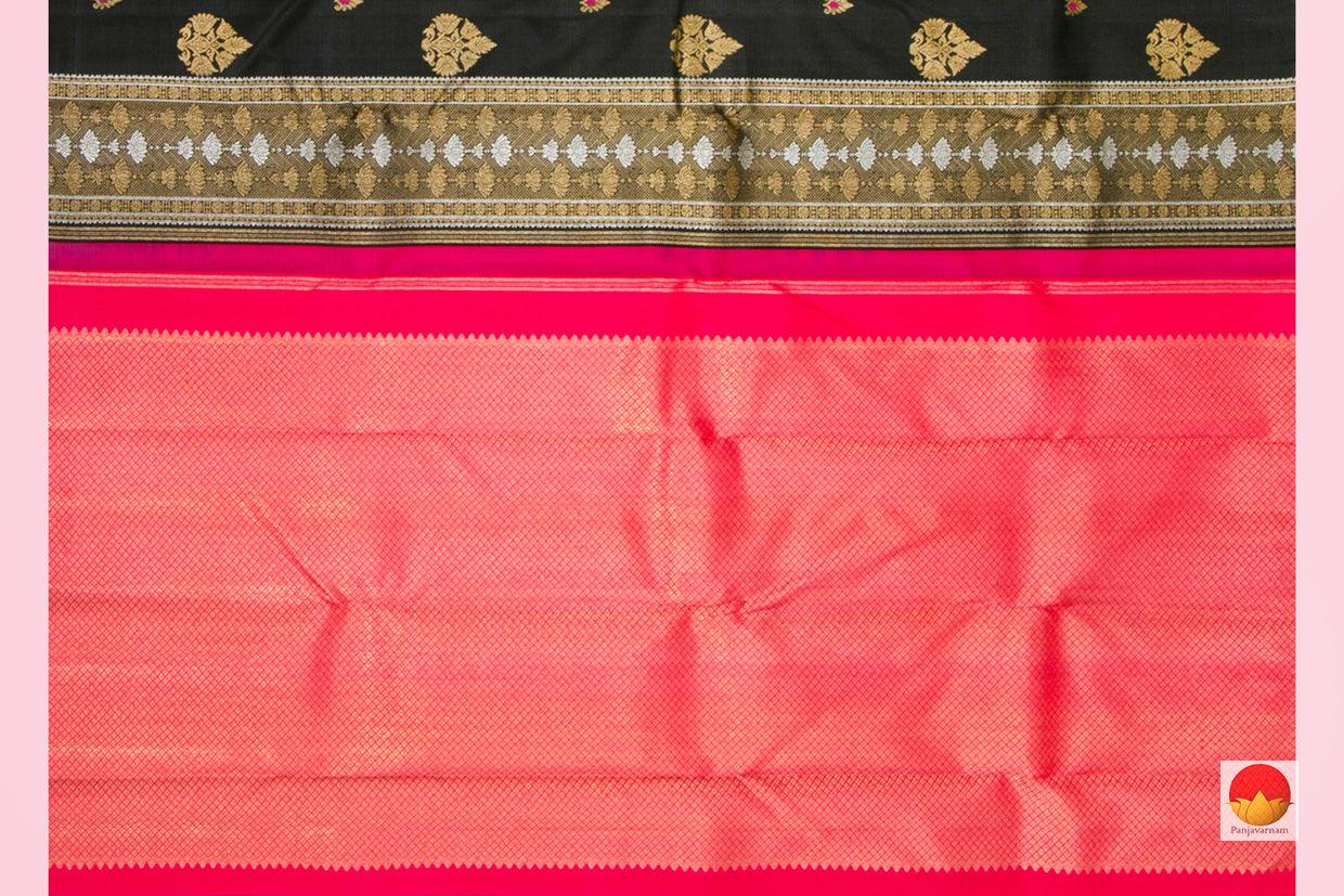 Kanchipuram Silk Saree - Handwoven Pure Silk - Pure Zari - PV SRI 3597 - Silk Sari - Panjavarnam