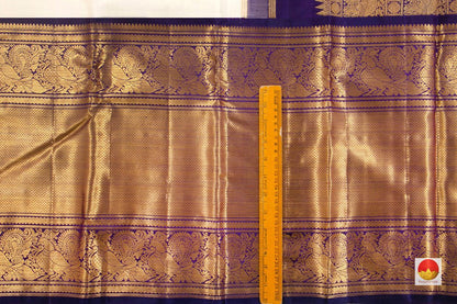 Kanchipuram Silk Saree - Handwoven Pure Silk - Pure Zari - PV SRI 3616 - Silk Sari - Panjavarnam
