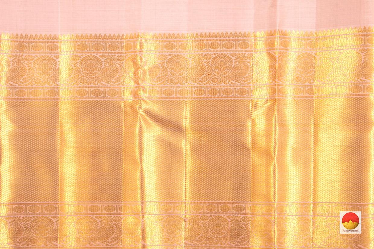 Kanchipuram Silk Saree - Handwoven Pure Silk - Pure Zari - PV SRI 3617 - Silk Sari - Panjavarnam
