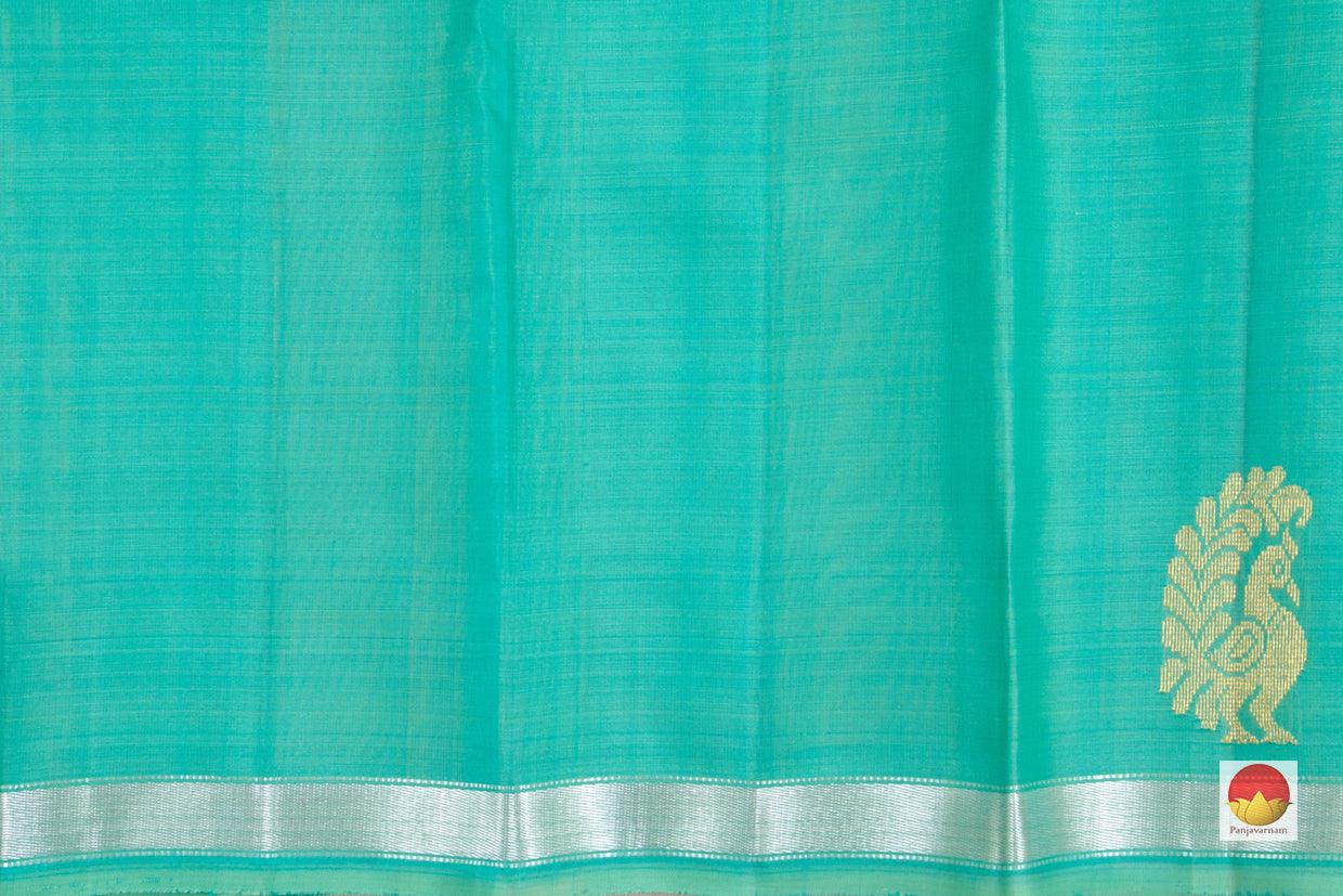 Kanchipuram Silk Saree - Handwoven Pure Silk - Pure Zari - PV SRI 3651 - Silk Sari - Panjavarnam