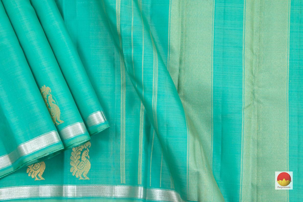 Kanchipuram Silk Saree - Handwoven Pure Silk - Pure Zari - PV SRI 3651 - Silk Sari - Panjavarnam PV SRI 3691