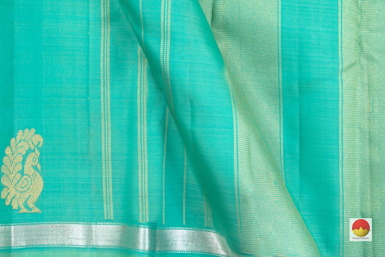 Kanchipuram Silk Saree - Handwoven Pure Silk - Pure Zari - PV SRI 3651 - Silk Sari - Panjavarnam PV SRI 3691