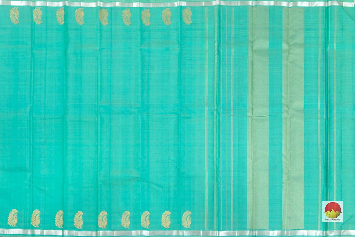 Kanchipuram Silk Saree - Handwoven Pure Silk - Pure Zari - PV SRI 3651 - Silk Sari - Panjavarnam PV SRI 3691