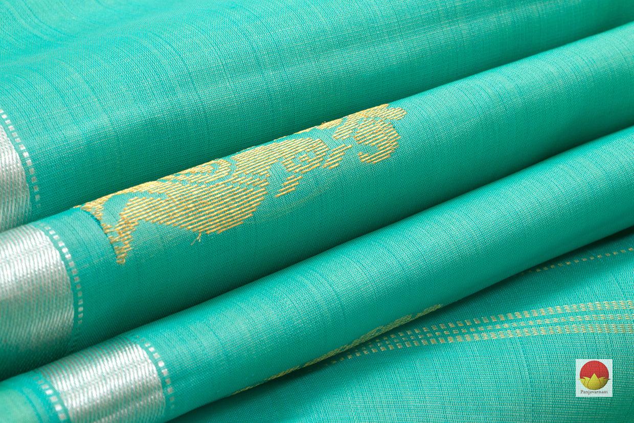 Kanchipuram Silk Saree - Handwoven Pure Silk - Pure Zari - PV SRI 3651 - Silk Sari - Panjavarnam PV SRI 3691