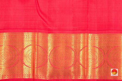 Kanchipuram Silk Saree - Handwoven Pure Silk - Pure Zari - PV SRI 3678 - Silk Sari - Panjavarnam