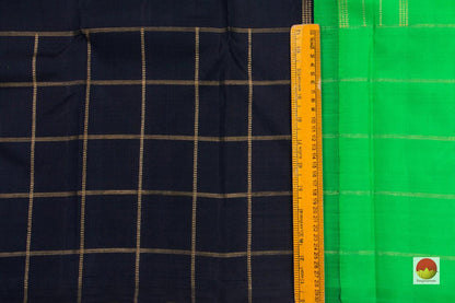 Kanchipuram Silk Saree - Handwoven Pure Silk - Pure Zari - PV SRI 3680 - Silk Sari - Panjavarnam