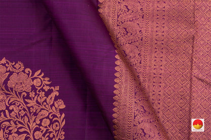 Kanchipuram Silk Saree - Handwoven Pure Silk - Pure Zari - PV SRI 4340 - Silk Sari - Panjavarnam