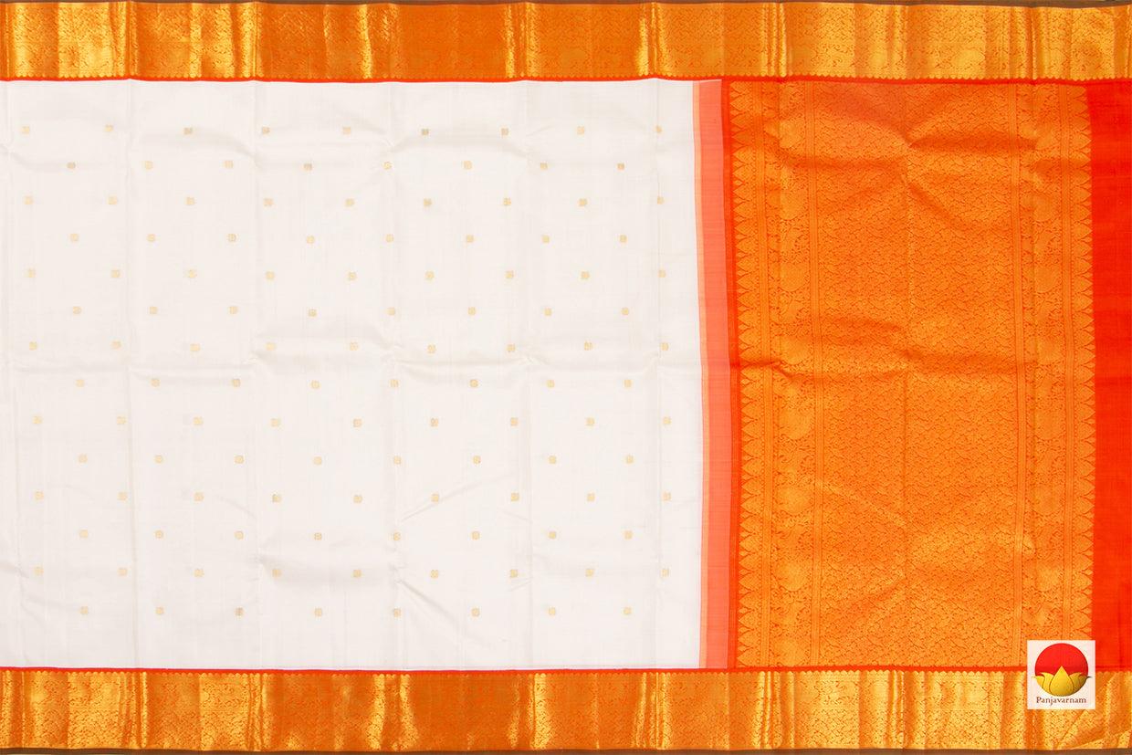 Kanchipuram Silk Saree - Handwoven Pure Silk - Pure Zari - PV SRI 4360 - Saris & Lehengas - Panjavarnam