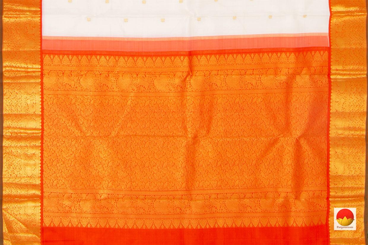 Kanchipuram Silk Saree - Handwoven Pure Silk - Pure Zari - PV SRI 4360 - Saris & Lehengas - Panjavarnam