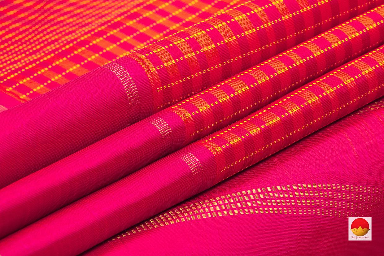 Kanchipuram Silk Saree - Handwoven Pure Silk - Pure Zari - PV SRI 4932 - Saris & Lehengas - Panjavarnam