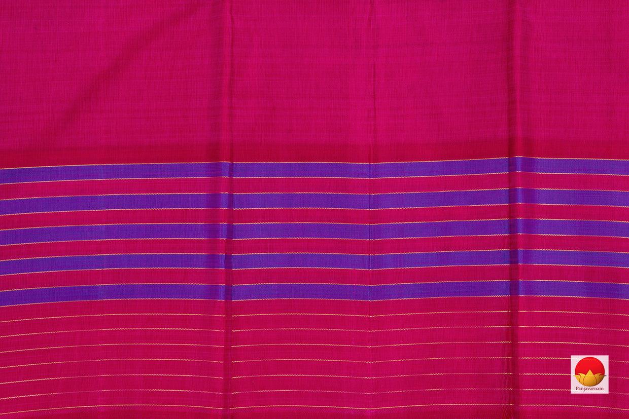 Kanchipuram Silk Saree - Handwoven Pure Silk - Pure Zari - PV SRI 4935 - Silk Sari - Panjavarnam