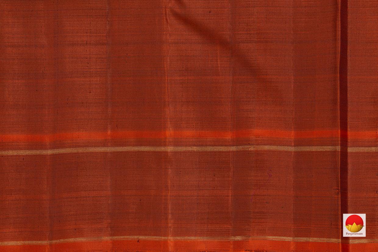 Kanchipuram Silk Saree - Handwoven Pure Silk - Pure Zari - PV SRI 4936 - Saris & Lehengas - Panjavarnam