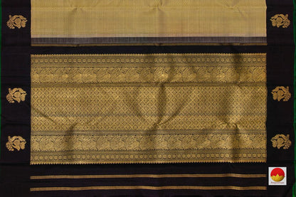 Kanchipuram Silk Saree - Handwoven Pure Silk - Pure Zari - PV SRI 4939 - Silk Sari - Panjavarnam