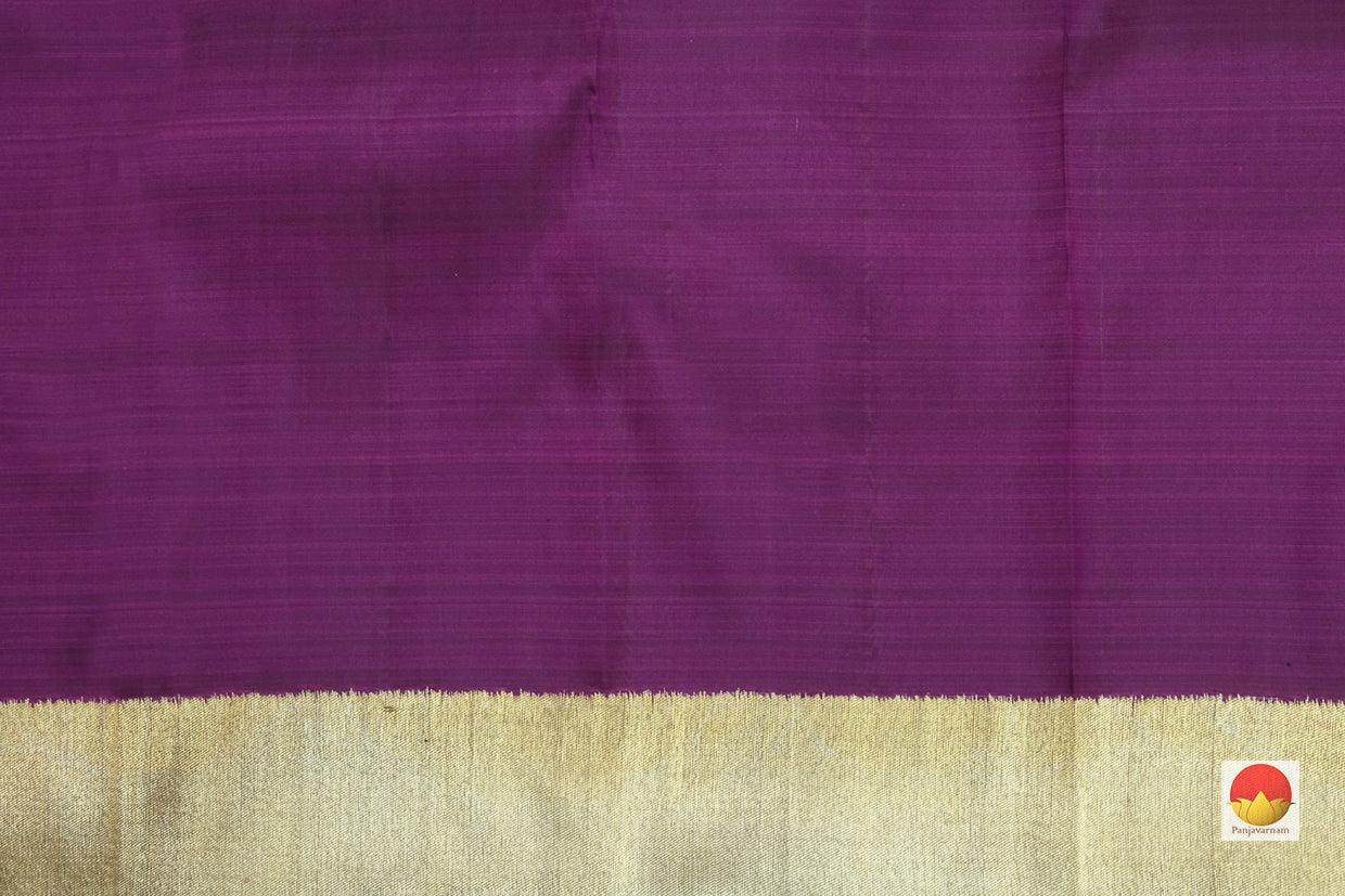 Kanchipuram Silk Saree - Handwoven Pure Silk - Pure Zari - PV SRI 5 - Silk Sari - Panjavarnam