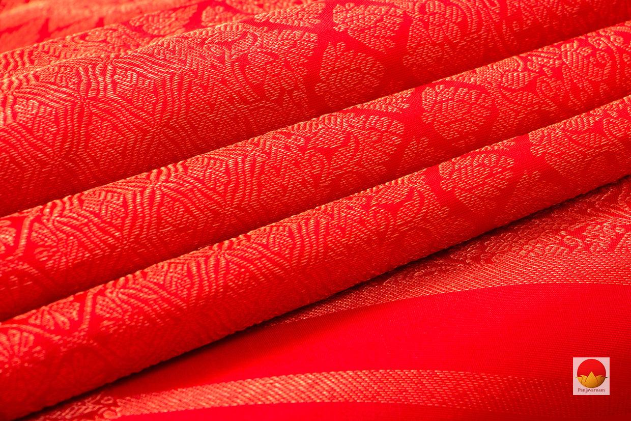 Kanchipuram Silk Saree - Handwoven Pure Silk - Pure Zari - PV SRI 5020 - Silk Sari - Panjavarnam