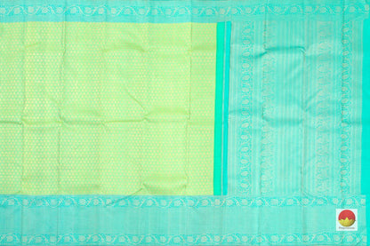 Kanchipuram Silk Saree - Handwoven Pure Silk - Pure Zari - PV SRI 5033 - Archives - Silk Sari - Panjavarnam