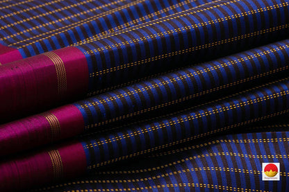Kanchipuram Silk Saree - Handwoven Pure Silk - Pure Zari - PV SRI 5538 - Silk Sari - Panjavarnam