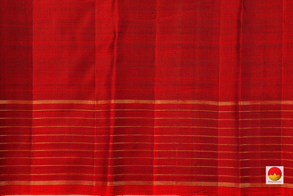 Kanchipuram Silk Saree - Handwoven Pure Silk - Pure Zari - PV SRI 5944 - Silk Sari - Panjavarnam