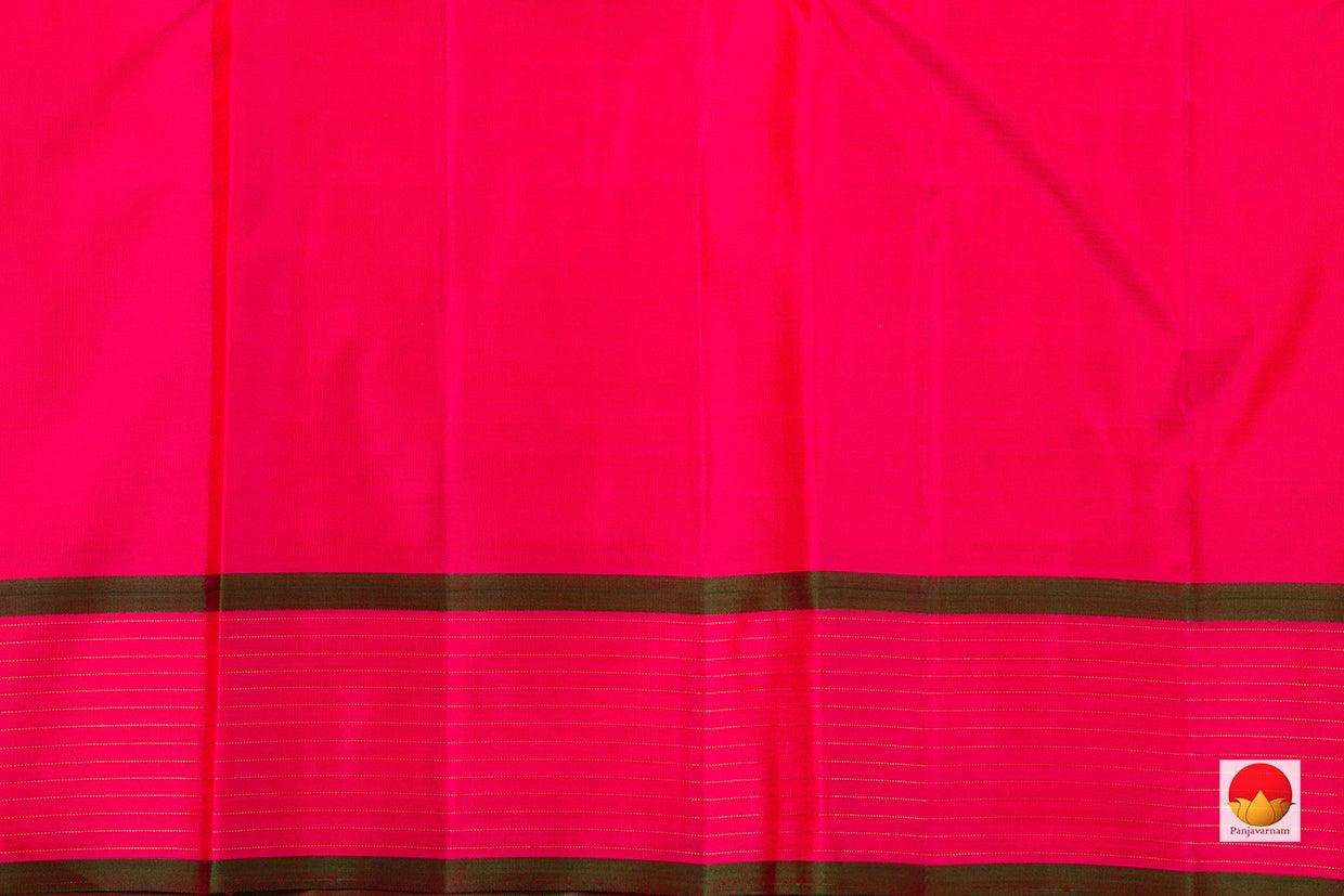 Kanchipuram Silk Saree - Handwoven Pure Silk - Pure Zari - PV SRI 5965 - Silk Sari - Panjavarnam