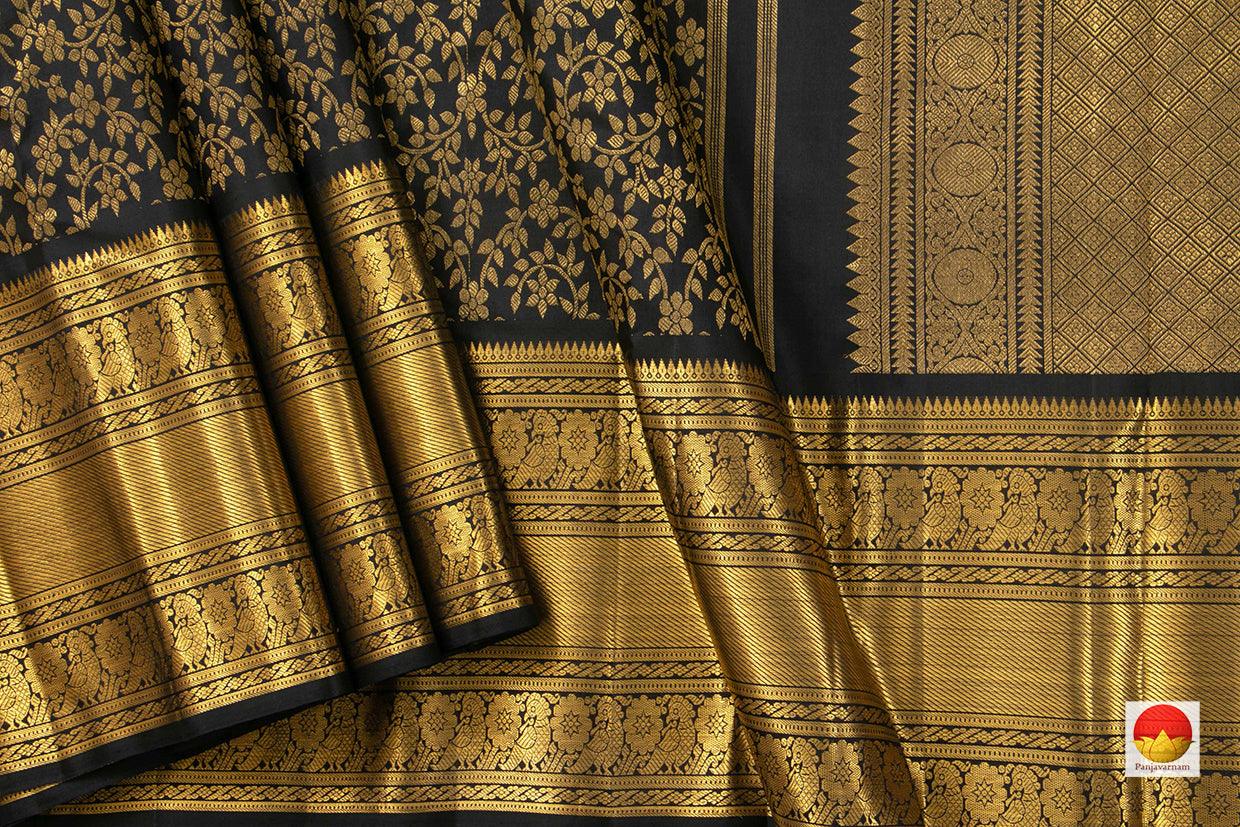 Kanchipuram Silk Saree - Handwoven Pure Silk - Pure Zari - PV SRI 5970 - Silk Sari - Panjavarnam