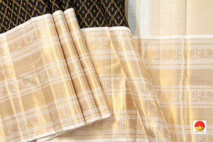Kanchipuram Silk Saree - Handwoven Pure Silk - Pure Zari - PV SRI 5982 - Silk Sari - Panjavarnam