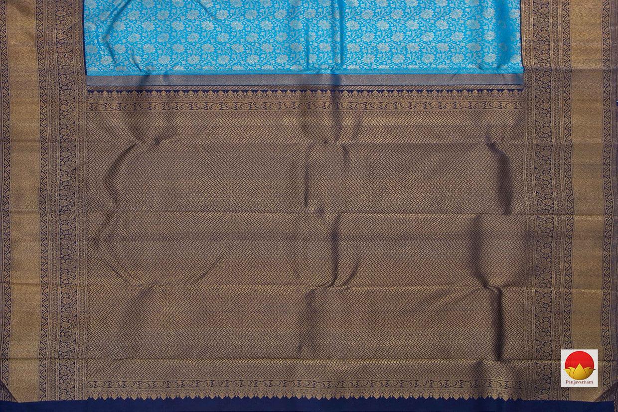 Kanchipuram Silk Saree - Handwoven Pure Silk - Pure Zari - PV SRI 5997 - Silk Sari - Panjavarnam