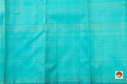 Kanchipuram Silk Saree - Handwoven Pure Silk - Pure Zari - PV SRI 6005 - Silk Sari - Panjavarnam