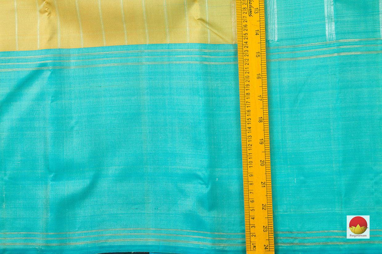 Kanchipuram Silk Saree - Handwoven Pure Silk - Pure Zari - PV SRI 6005 - Silk Sari - Panjavarnam