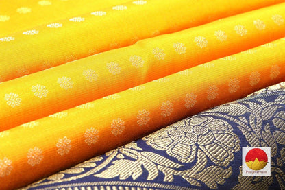 Kanchipuram Silk Saree - Handwoven Pure Silk - Pure Zari - PV SRI SS 1226 - Archives - Silk Sari - Panjavarnam