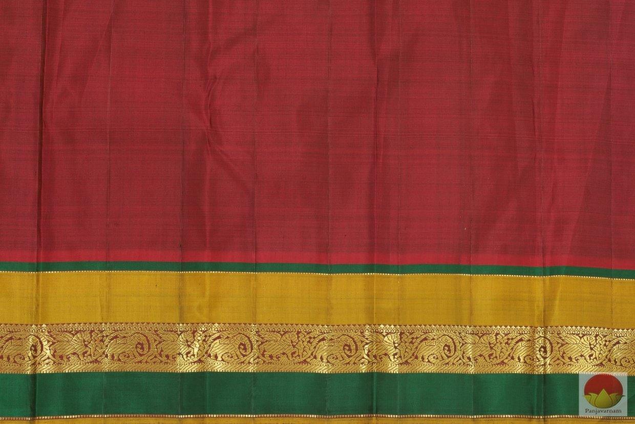 Kanchipuram Silk Saree - Handwoven Pure Silk - Pure Zari - PV SS 208 Archives - Silk Sari - Panjavarnam