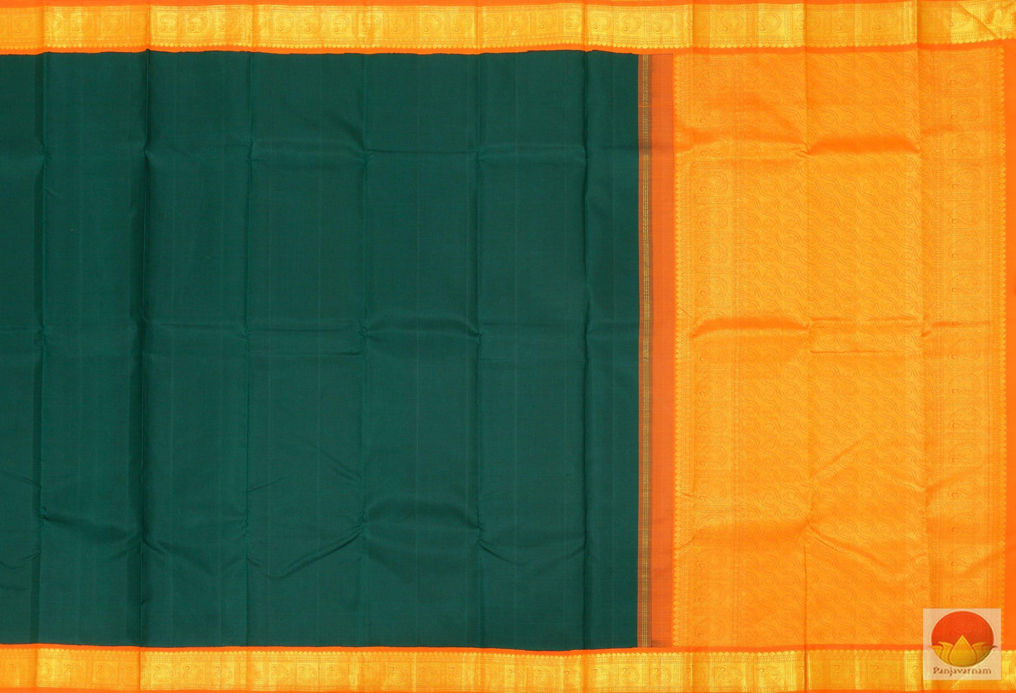 Kanchipuram Silk Saree - Handwoven Pure Silk - Pure Zari - PV SVS 2007 Archives - Silk Sari - Panjavarnam