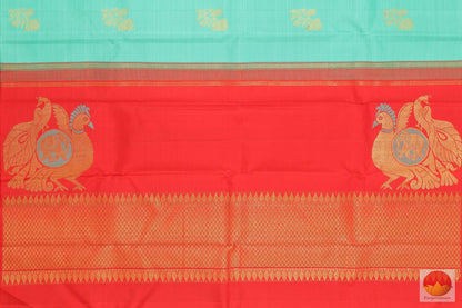 Kanchipuram Silk Saree - Handwoven Pure Silk - Pure Zari - PV SVS 2032 Archives - Silk Sari - Panjavarnam