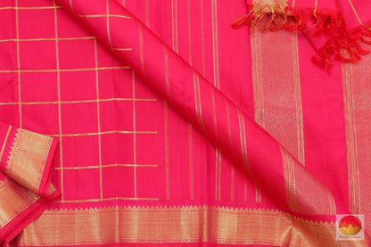 Kanchipuram Silk Saree - Handwoven Pure Silk - Pure Zari - PV SVS 2049 Archives - Silk Sari - Panjavarnam