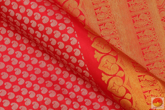 Kanchipuram Silk Saree - Handwoven Pure Silk - Pure Zari - PV SVS 2056 Archives - Silk Sari - Panjavarnam