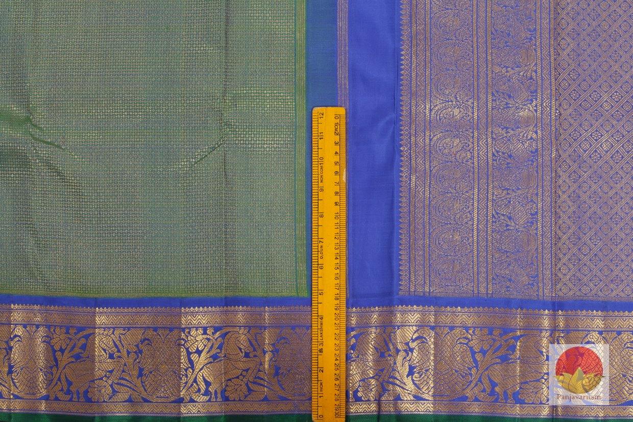 Kanchipuram Silk Saree - Handwoven Pure Silk - Pure Zari - PV SVS 42 - Archives - Silk Sari - Panjavarnam