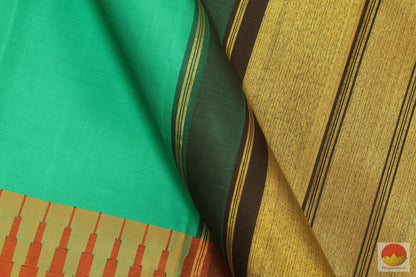 Kanchipuram Silk Saree - Handwoven Pure Silk - Pure Zari - PV SVS A14 Archives - Silk Sari - Panjavarnam