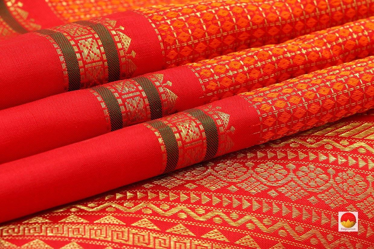 Kanchipuram Silk Saree - Handwoven Pure Silk - Pure Zari - PV VL 29 - Archives - Silk Sari - Panjavarnam