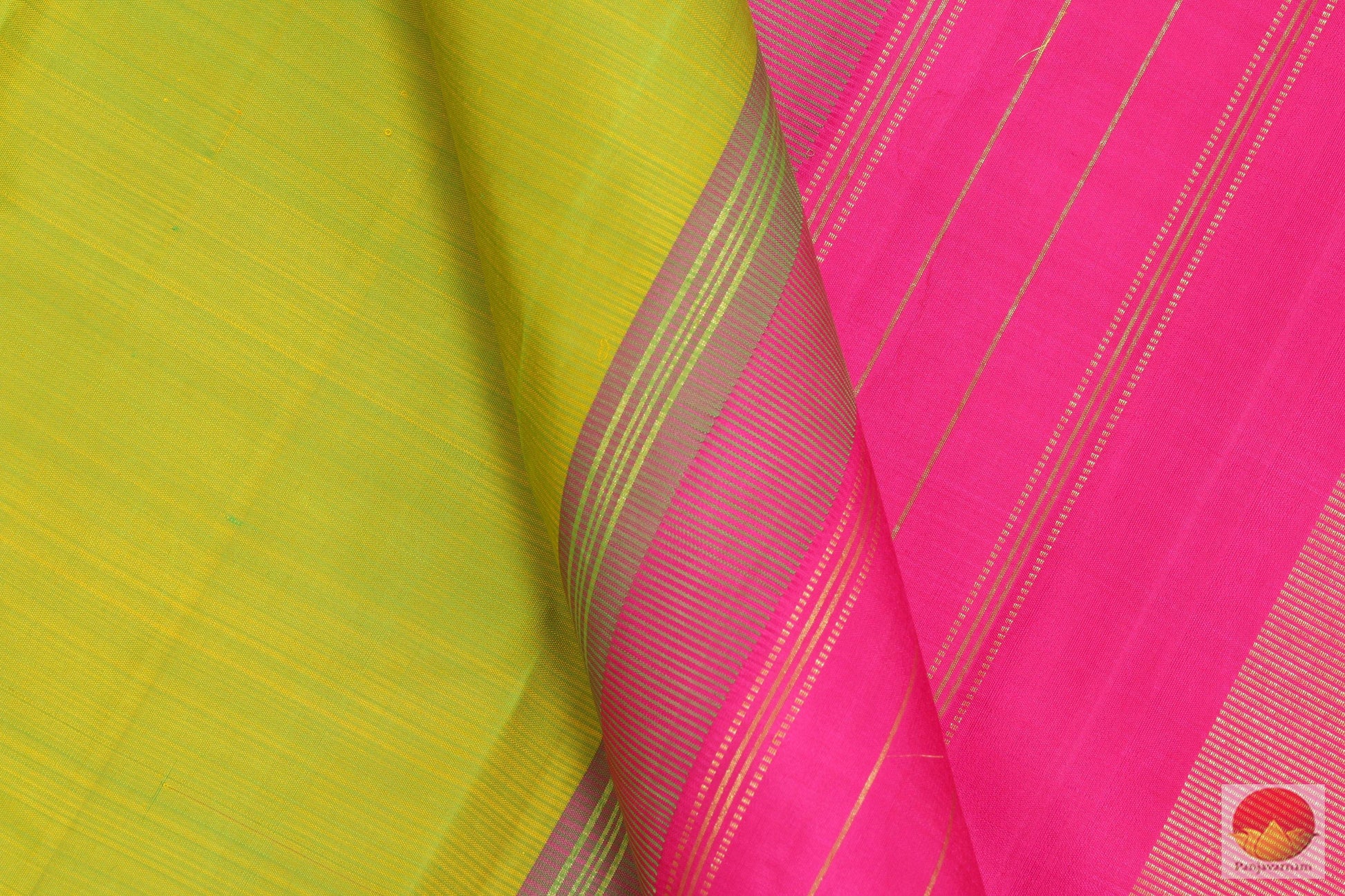 Kanchipuram Silk Saree - Handwoven Pure Silk - Pure Zari - PVG 4008 Archives - Silk Sari - Panjavarnam