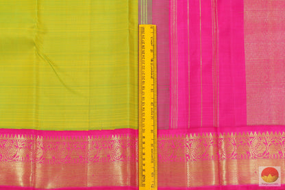 Kanchipuram Silk Saree - Handwoven Pure Silk - Pure Zari - PVG 4008 Archives - Silk Sari - Panjavarnam