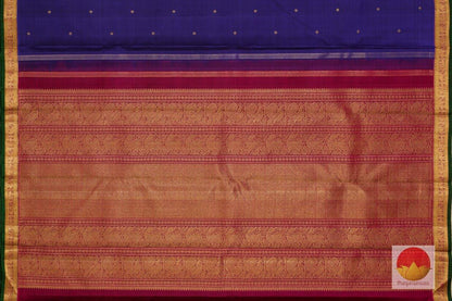 pallu of kanchipuram silk saree