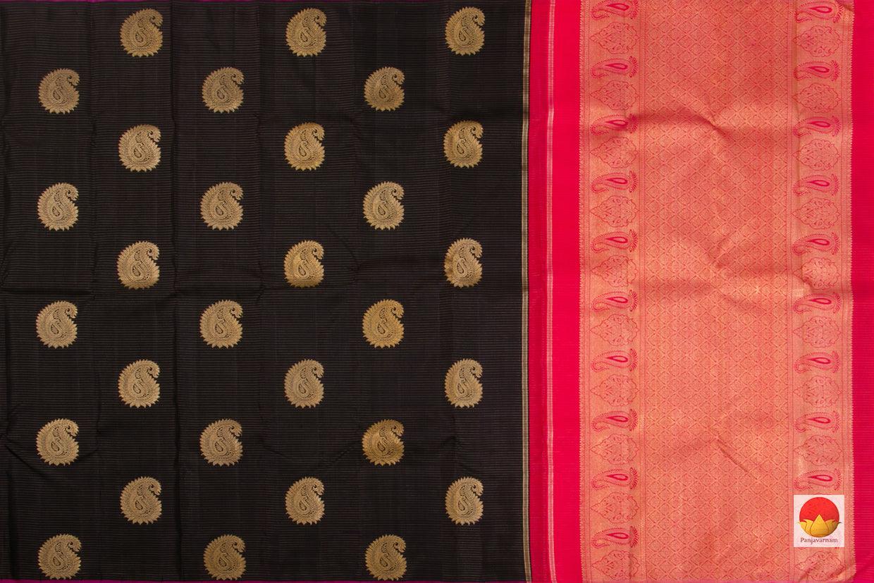 body and pallu of kanchipuram silk saree