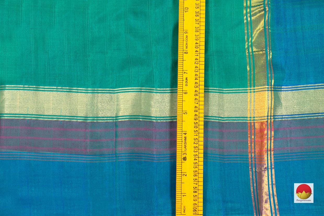 Kanchipuram Silk Saree - Handwoven Pure Silk - PV 13 - Silk Sari - Panjavarnam