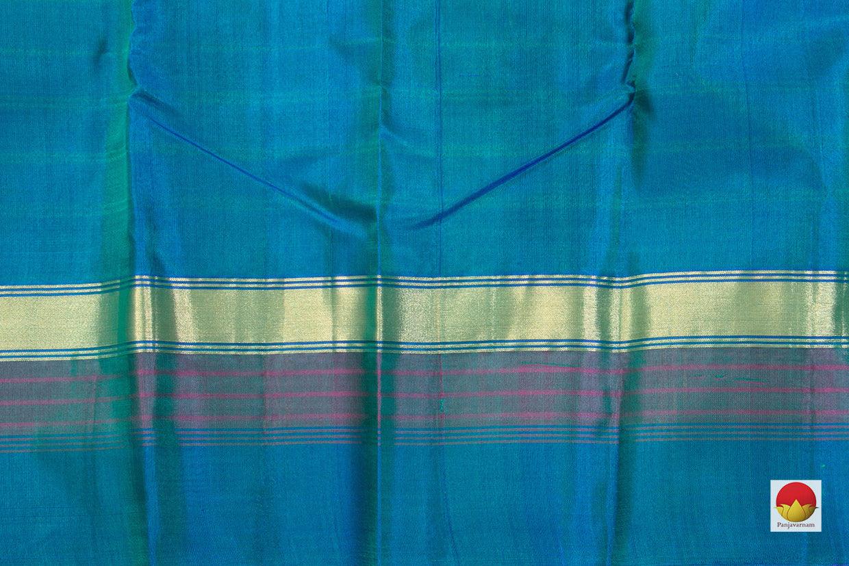 Kanchipuram Silk Saree - Handwoven Pure Silk - PV 13 - Silk Sari - Panjavarnam