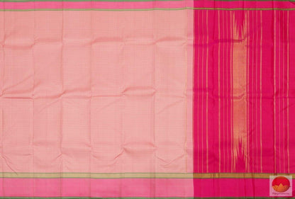 Kanchipuram Silk Saree - Handwoven Pure Silk - PV G 4079 Archives - Silk Sari - Panjavarnam